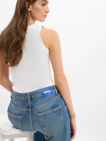 HUGO Loose fit Jeans 'Leni' in Blue