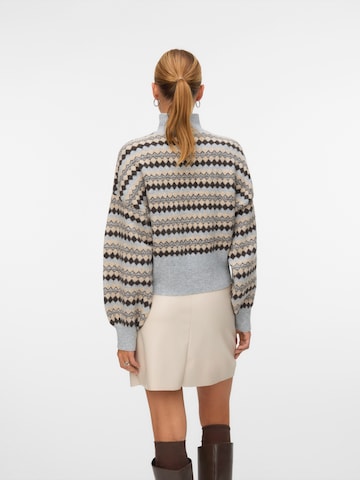 VERO MODA Trui 'VMGAIVA' in Grijs