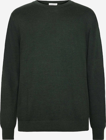 KnowledgeCotton Apparel Sweater in Green: front
