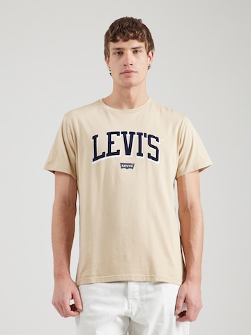 LEVI'S ® Shirt 'BABY TAB' in Beige: front