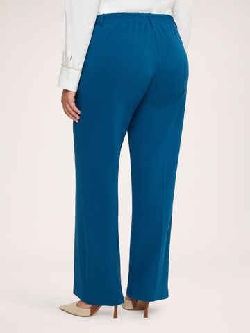 Regular Pantalon Fiorella Rubino en bleu