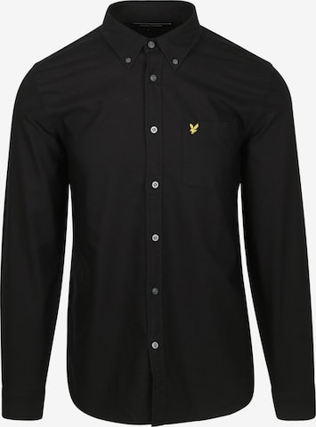 Lyle & Scott Hemd in Schwarz: Vorderseite