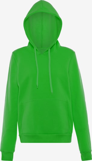 hoona Sweat-shirt en vert gazon, Vue avec produit