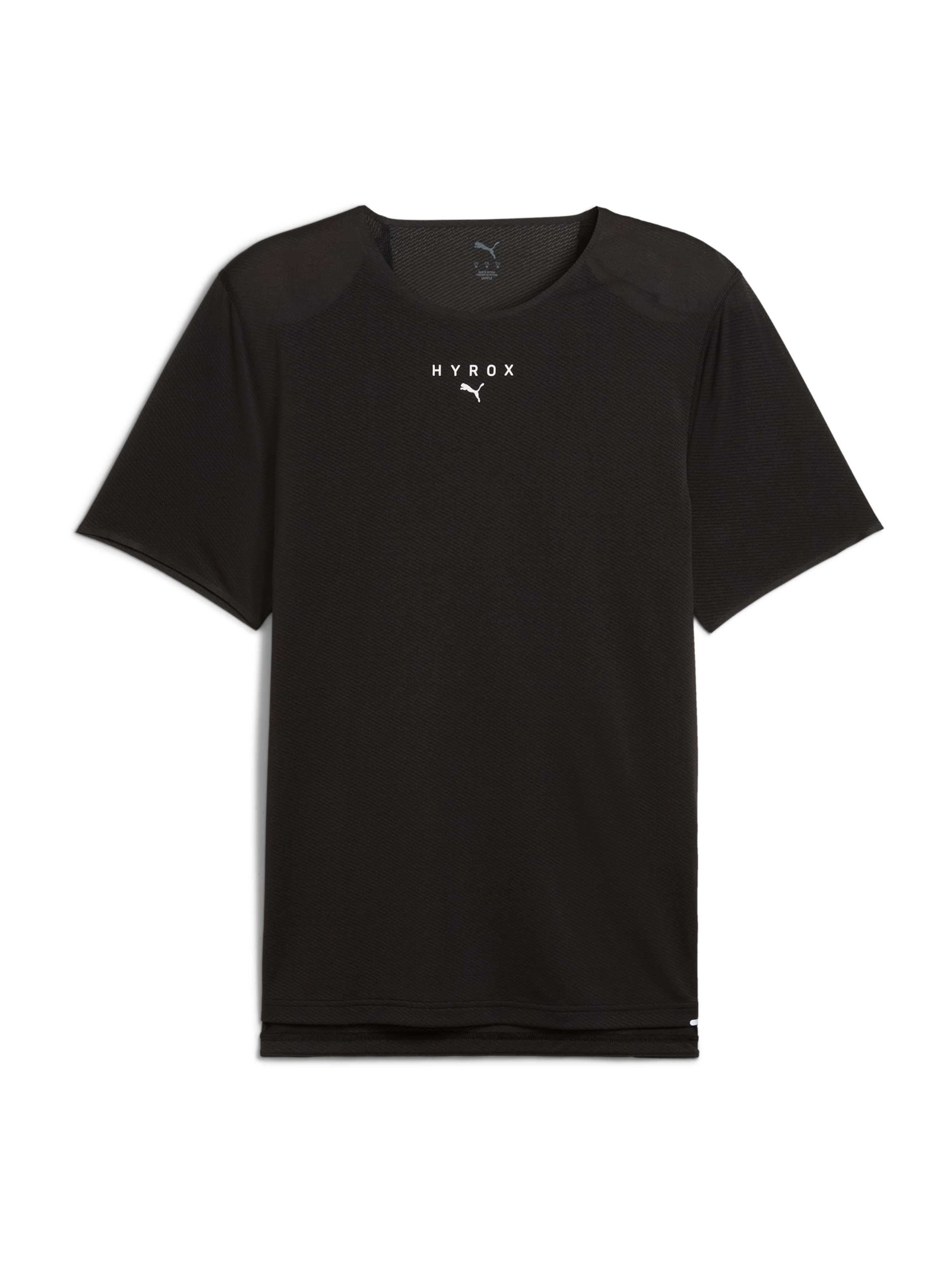 PUMA Funktionsskjorte 'PUMA x HYROX ULTRASPUN' i sort: forside