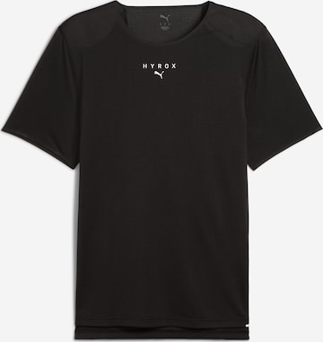 PUMA Performance shirt 'PUMA x HYROX ULTRASPUN' in Black: front