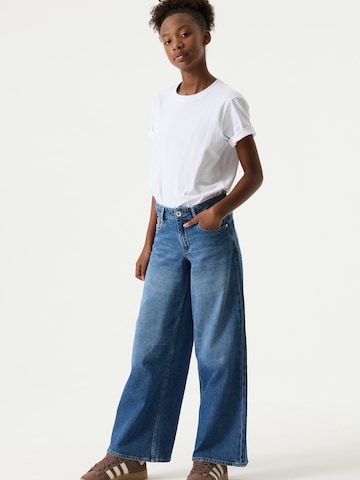 GARCIA Wide leg Jeans i blå