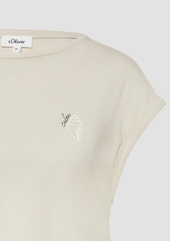 T-shirt s.Oliver en beige