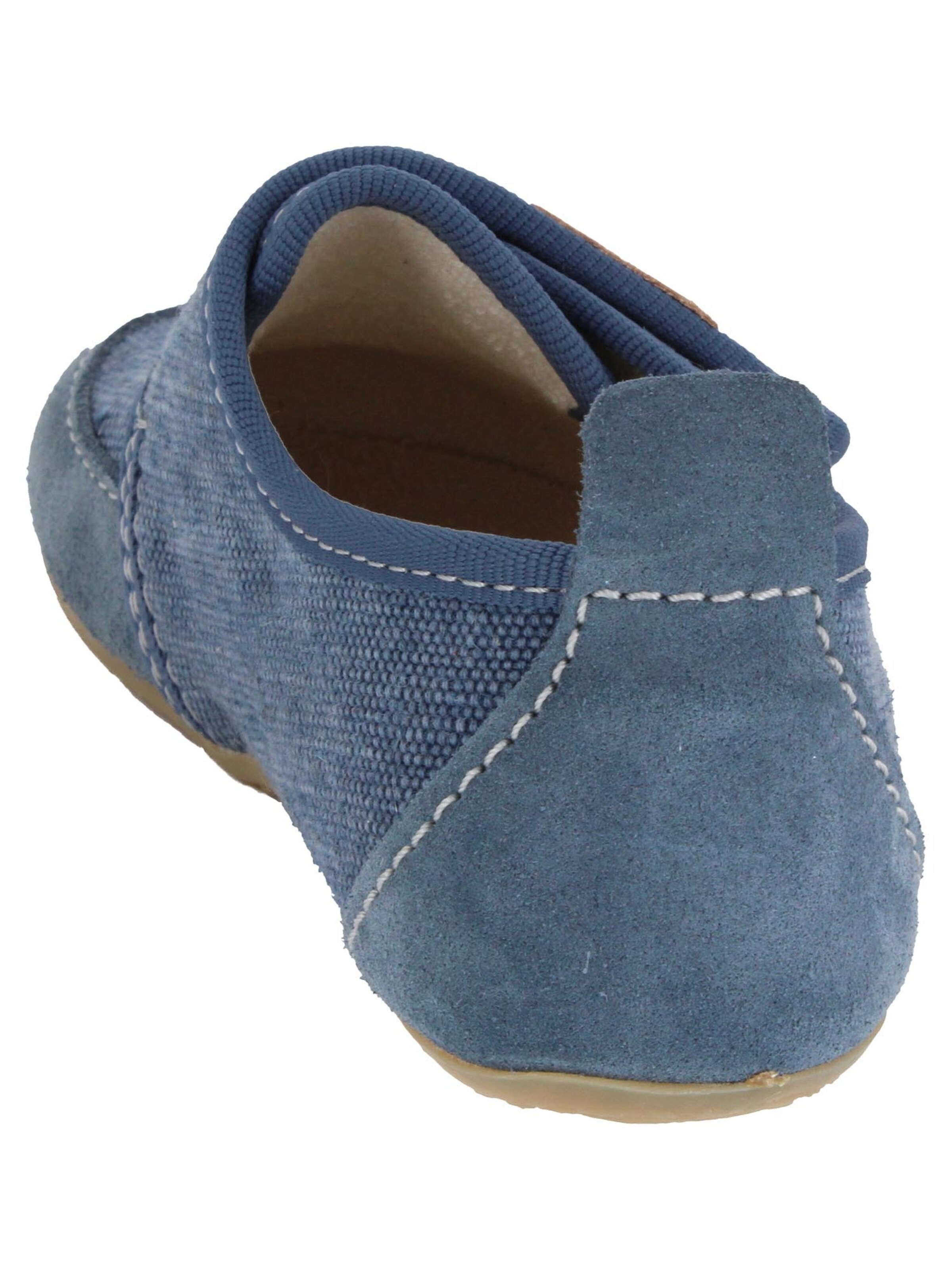 Living Kitzbühel Slipper 'Ulli Uni' in Blue