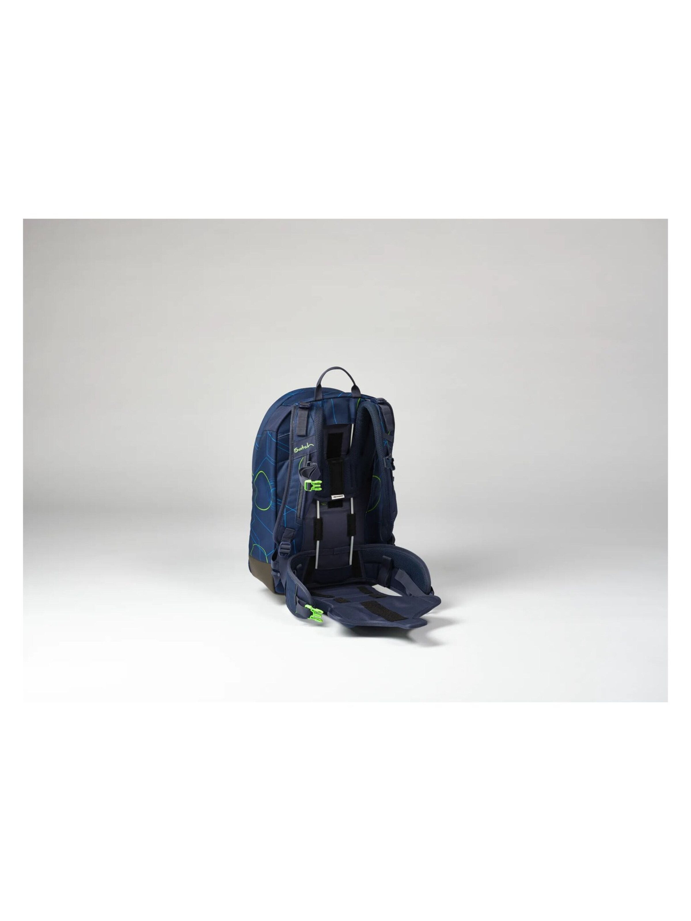 Satch Backpack 'Schulrucksack air' in Blue