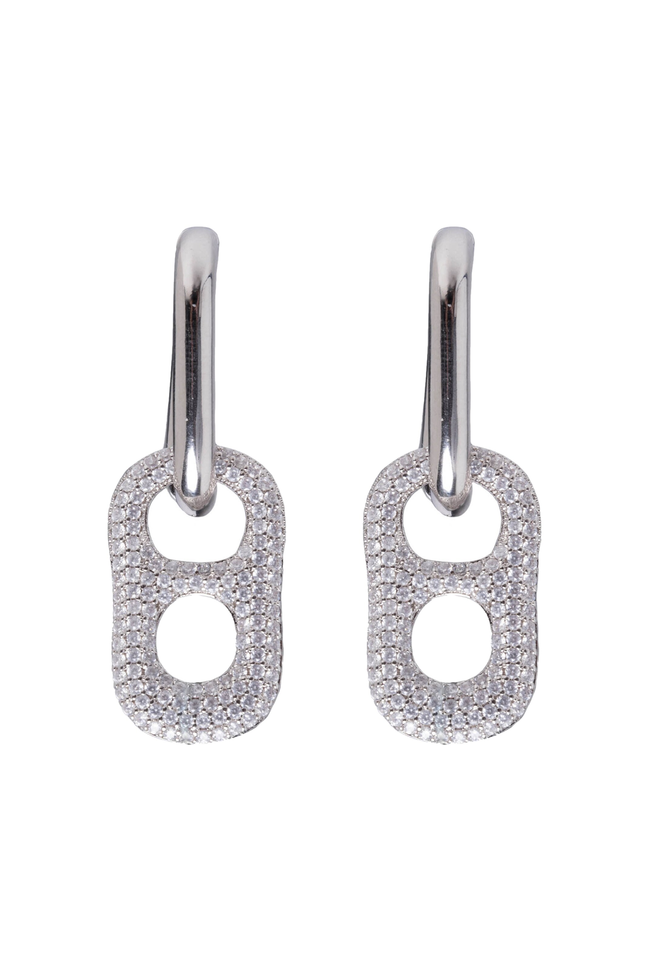 FILIPPA FIRENZE Earrings 'Dolce far Niente' in Silver: front