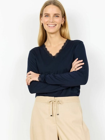 Soyaconcept Shirts 'Marica' i blå: forside