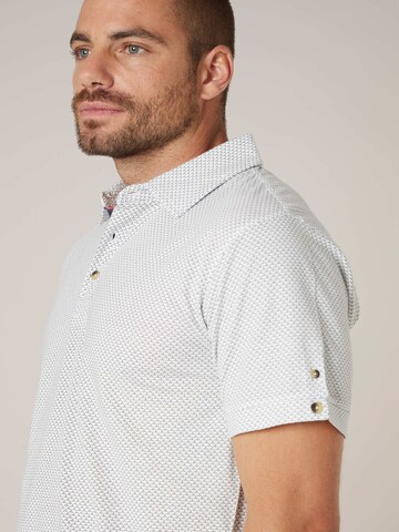 T-Shirt 'Rainleso' Deeluxe en blanc