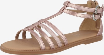 GEOX Sandals 'J S.Karly G. D' in Pink: front
