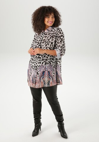 Aniston Bluse in Schwarz