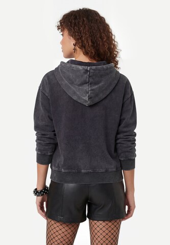 myMo ROCKS Sweatjacke in Grau