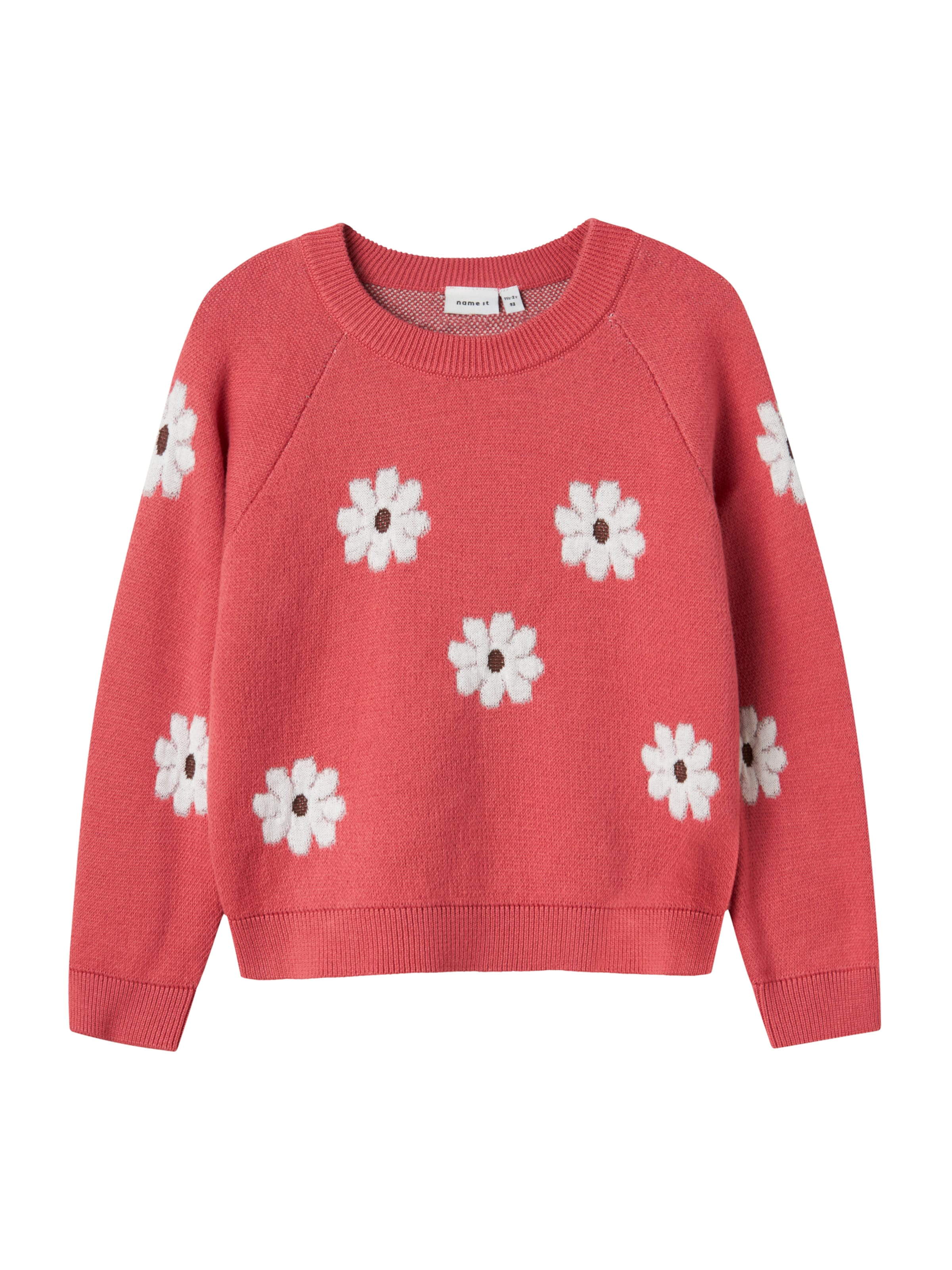 NAME IT Sweter 'NMFLEIA' w kolorze różowy: przód