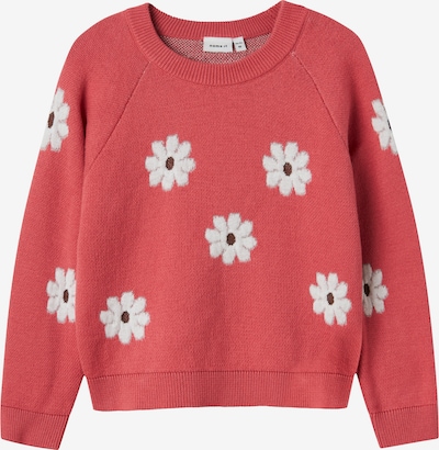 Megztinis 'NMFLEIA' iš NAME IT, spalva – ruda / rožinė / balta, Prekių apžvalga