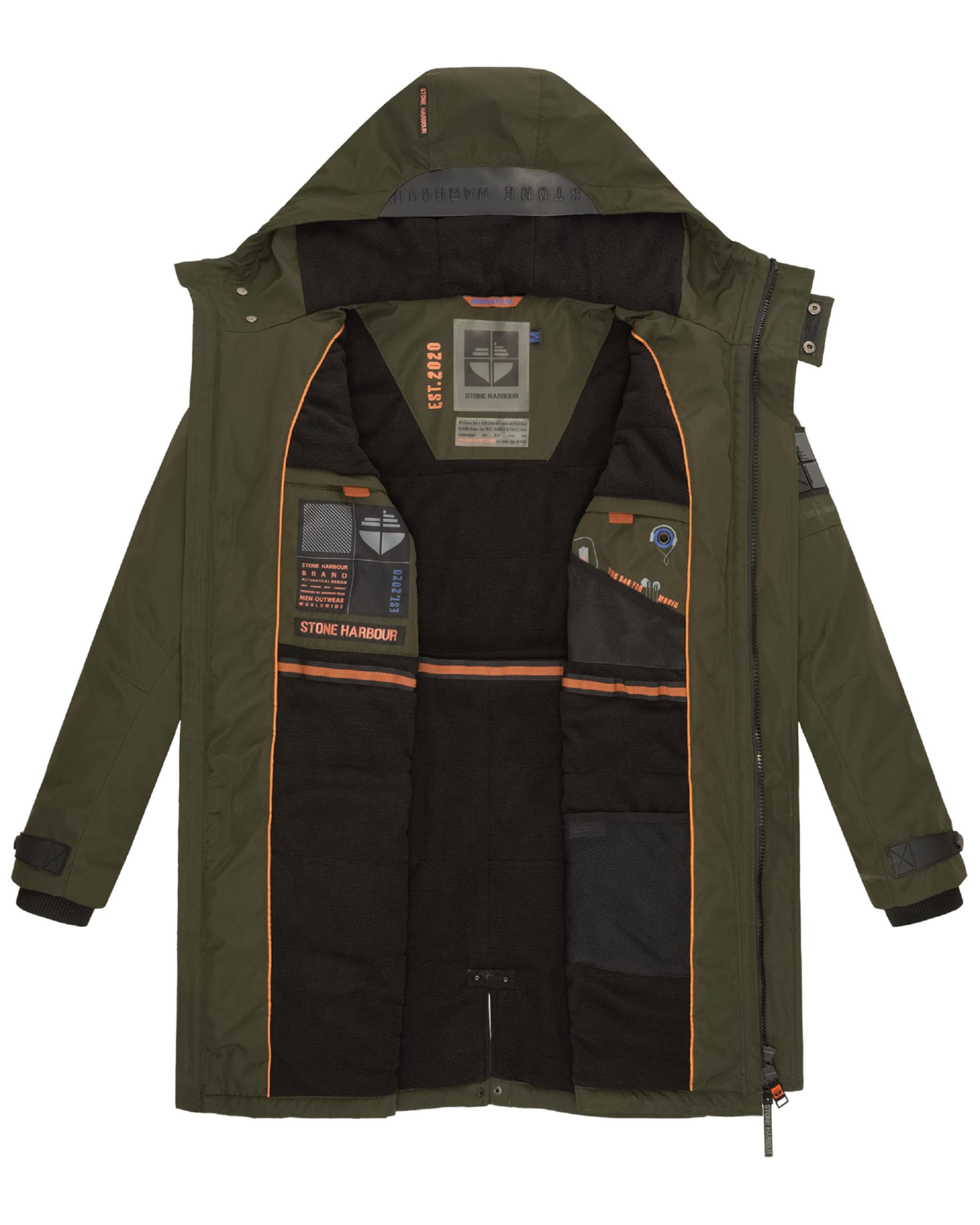 Giacca funzionale 'Lanzoo' di STONE HARBOUR in verde
