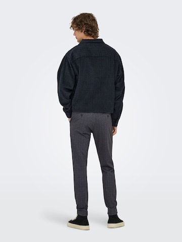 Only & SonsSlimfit Chino hlače 'ONSMark' - siva boja