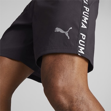 juoda PUMA Standartinis Sportinės kelnės