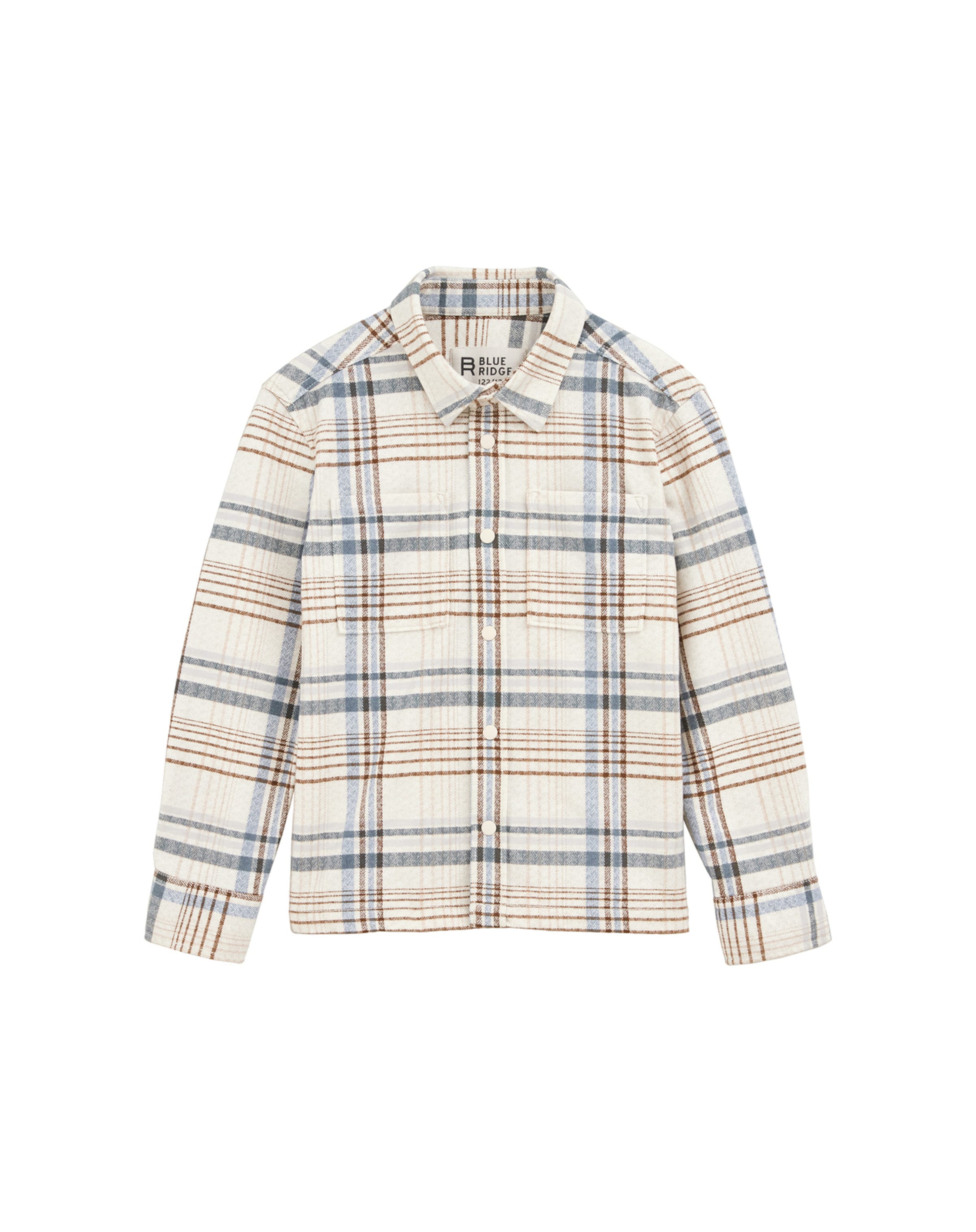 WE Fashion Rovný strih Košeľa - Béžová: predná strana