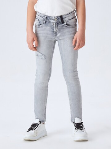 LTB Skinny Jeans 'Smarty' in Grey: front