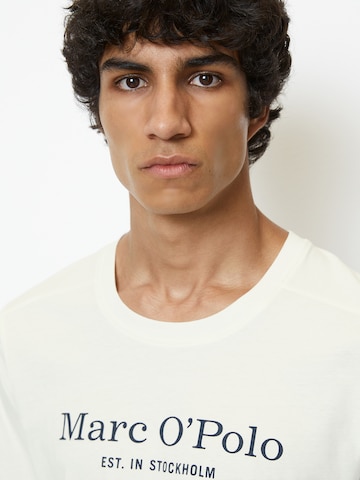 T-Shirt ' Mix & Match Cotton ' Marc O'Polo en blanc