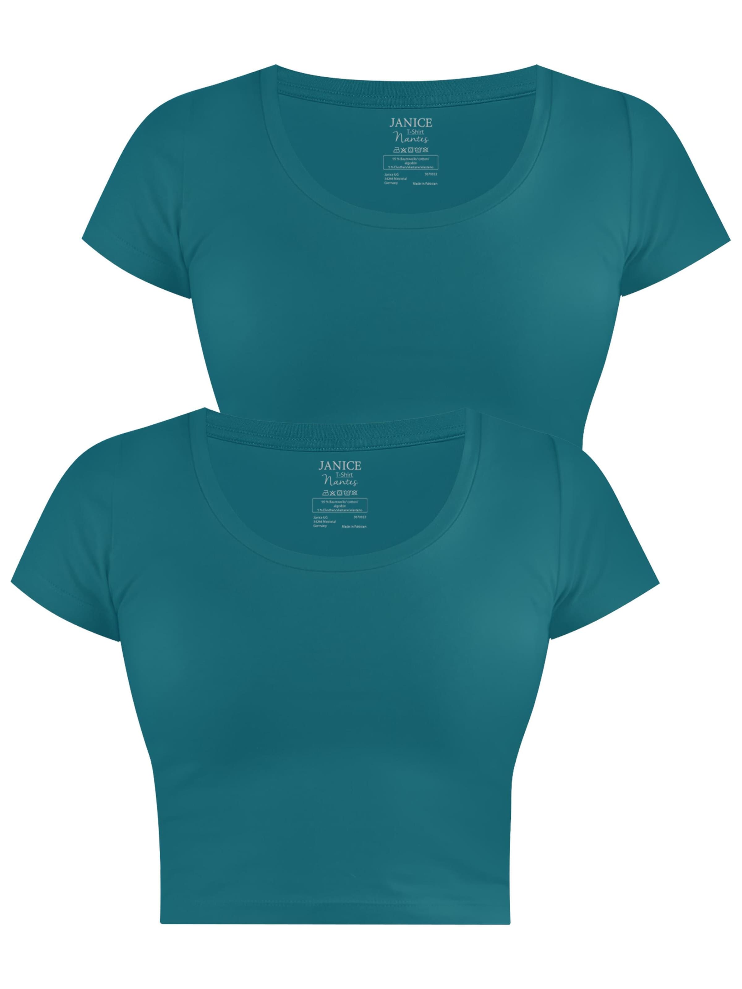 Janice - Camiseta ' Nantes ' en azul: frente