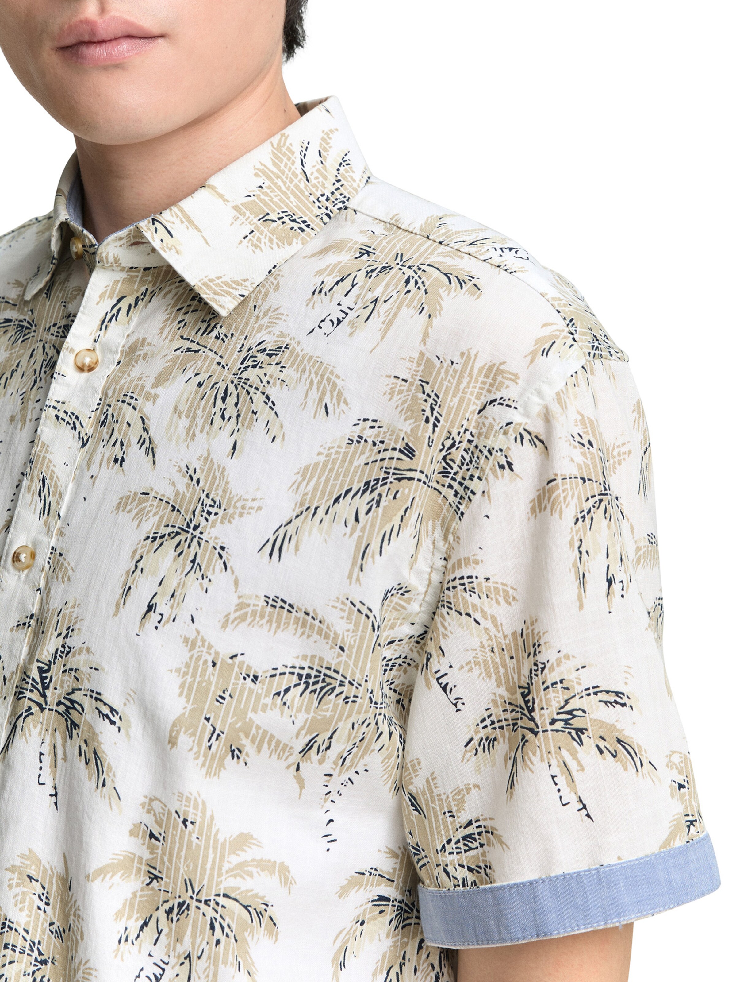 TOM TAILOR Klasický střih Košile – bílá