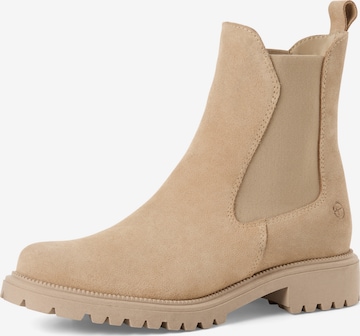 Tamaris Μπότες chelsea σε μπεζ: μπροστά