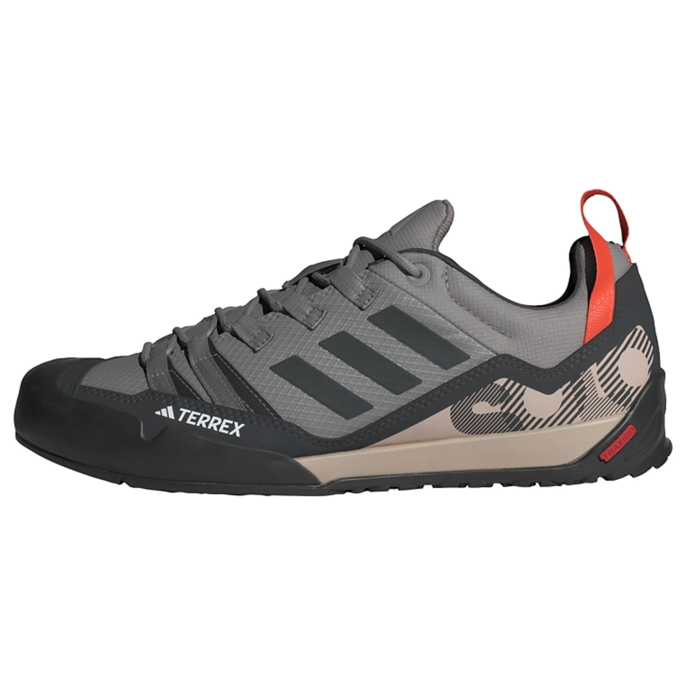 ADIDAS TERREX Flats 'Swift Solo 2.0' in Grey: front