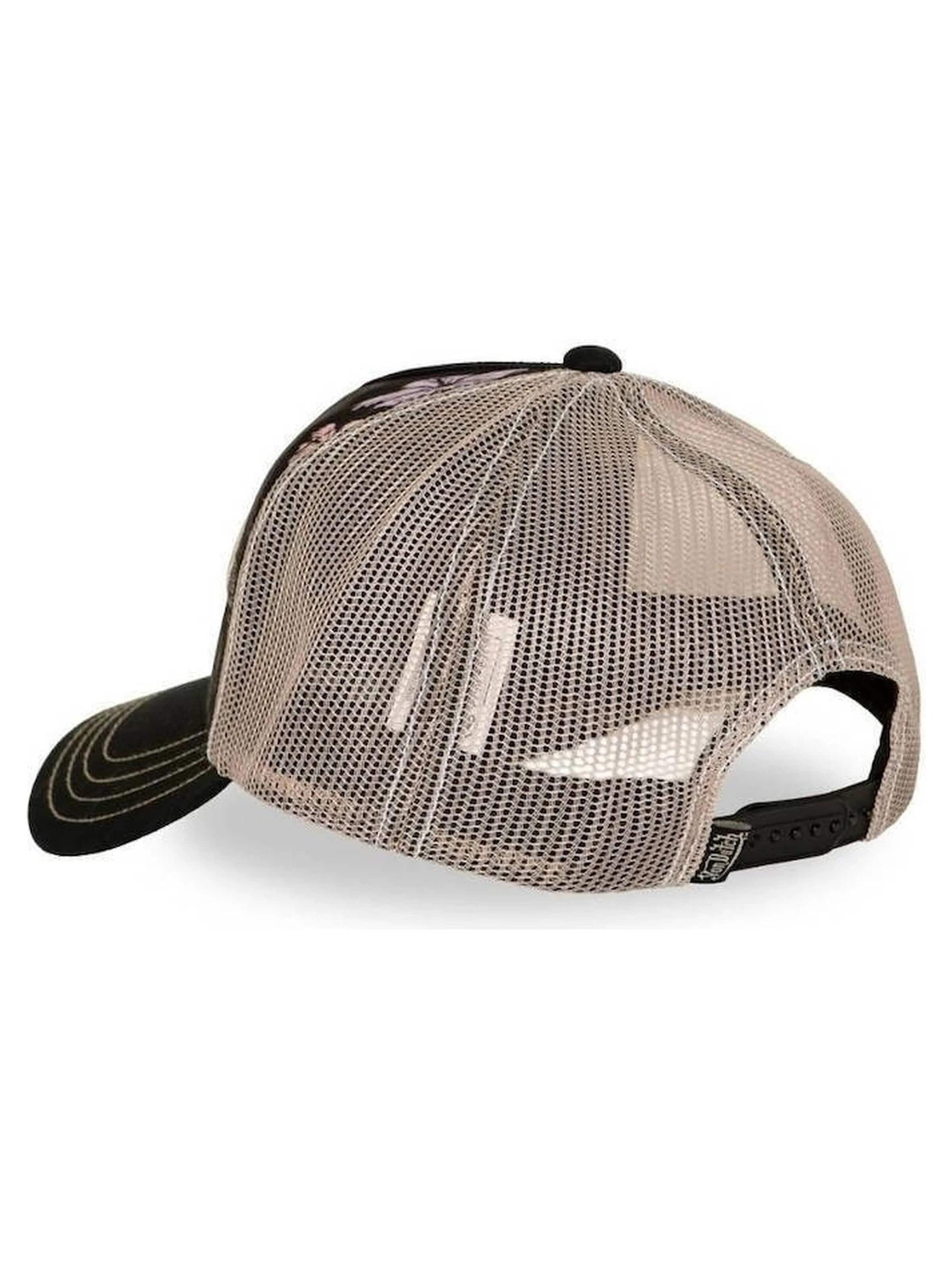 Von Dutch - Gorra 'Gorra von dutch negra flores subl 17 trucker cap 5' en negro