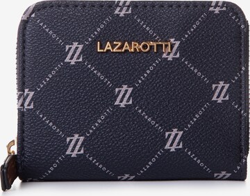Lazarotti Wallet 'Palermo' in Blue: front