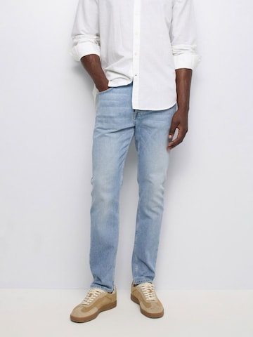 Salsa Jeans Slimfit Jeans in Blauw: voorkant