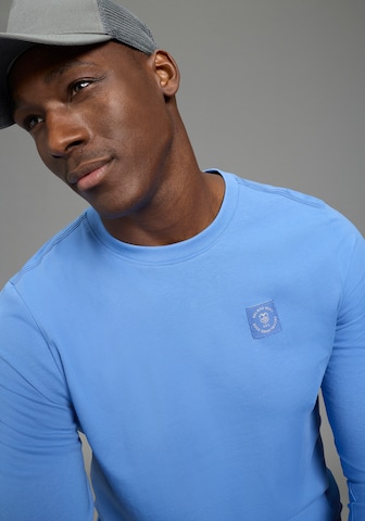 DELMAO Shirt in Blau