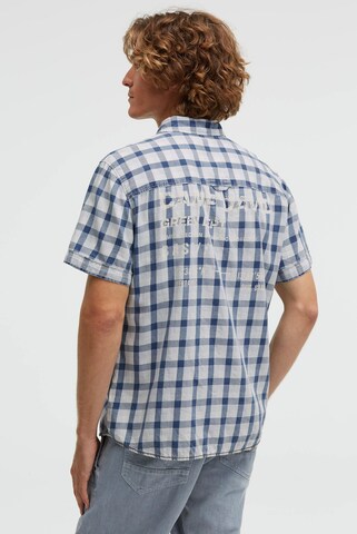 CAMP DAVID Regular fit Button Up Shirt in Blue