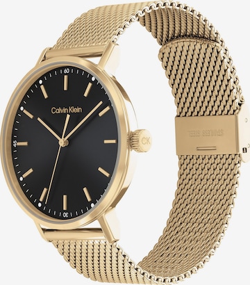 auksinė Calvin Klein Analoginis (įprasto dizaino) laikrodis