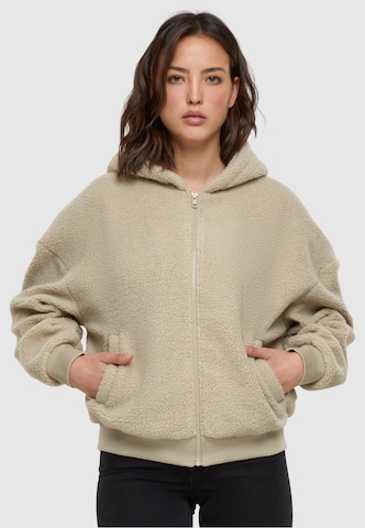 Urban Classics Sweatjakke i beige: forside