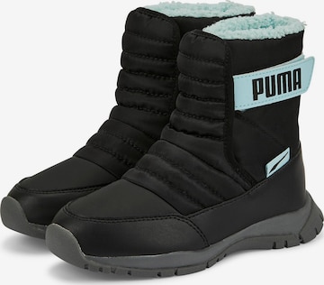 PUMA Škornji za v sneg | črna barva