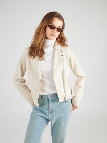 GUESS Prehodna jakna | bela barva
