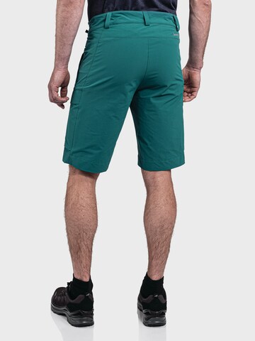 Schöffel Regular Outdoor trousers ' Kitzstein' in Green