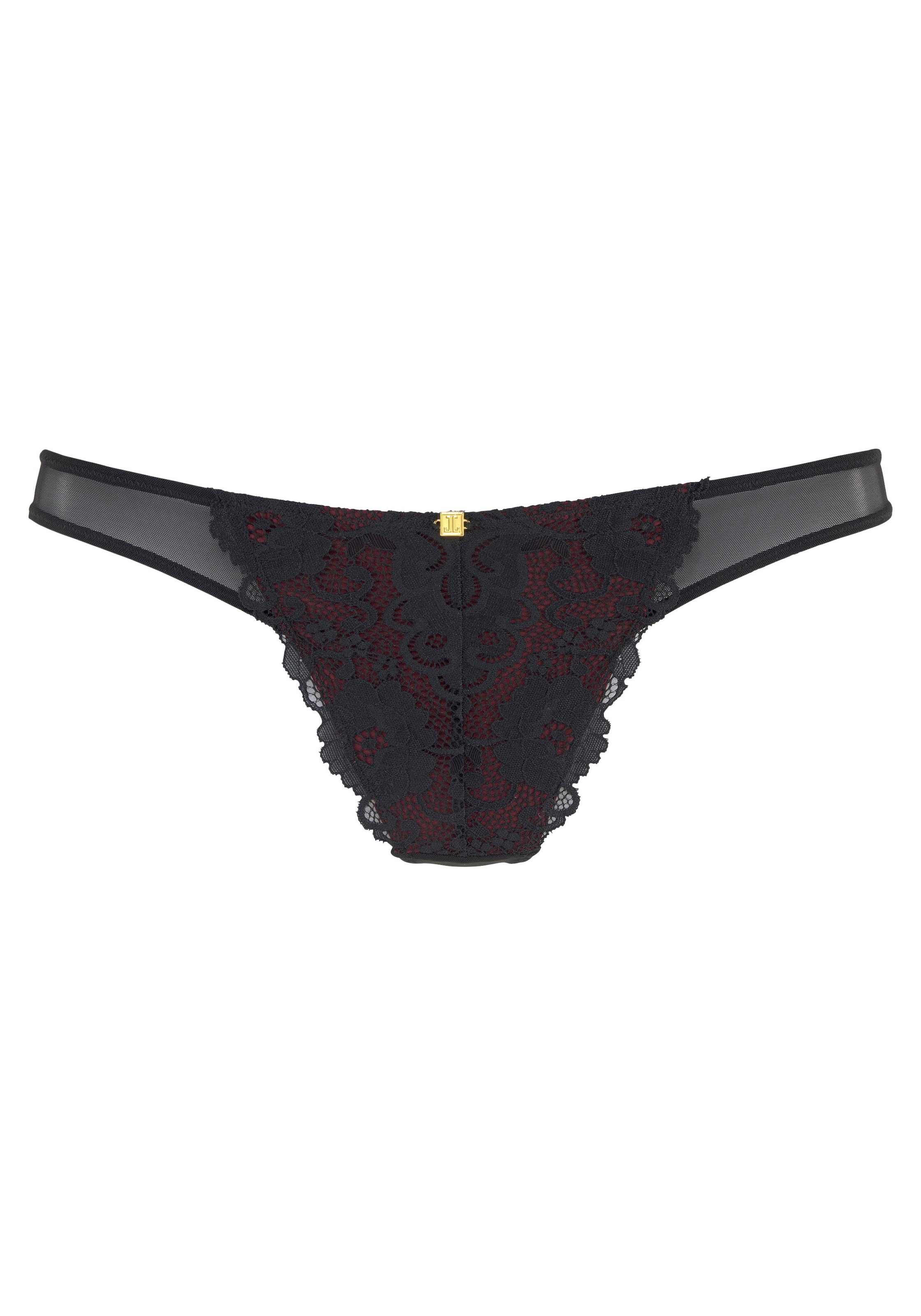 JETTE String in Zwart: voorkant