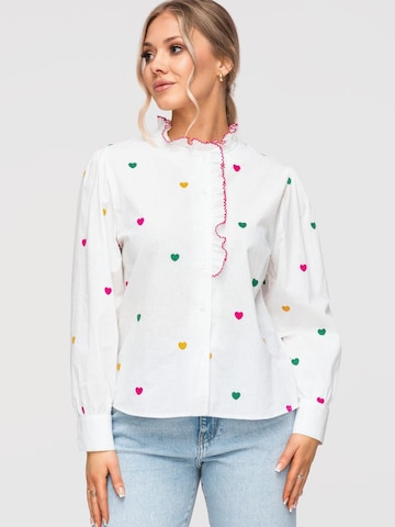 T-shirt Ombre en blanc