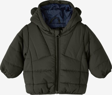 NAME IT Winter Jacket 'Memphis' in Green: front