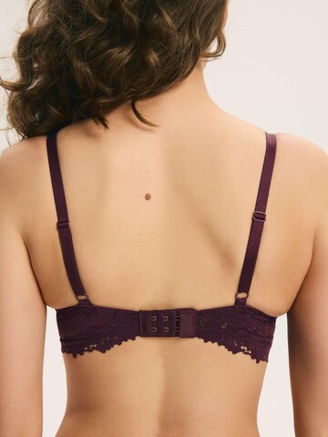 ESOTIQ - Push-up Sujetador 'Luna' en marrón
