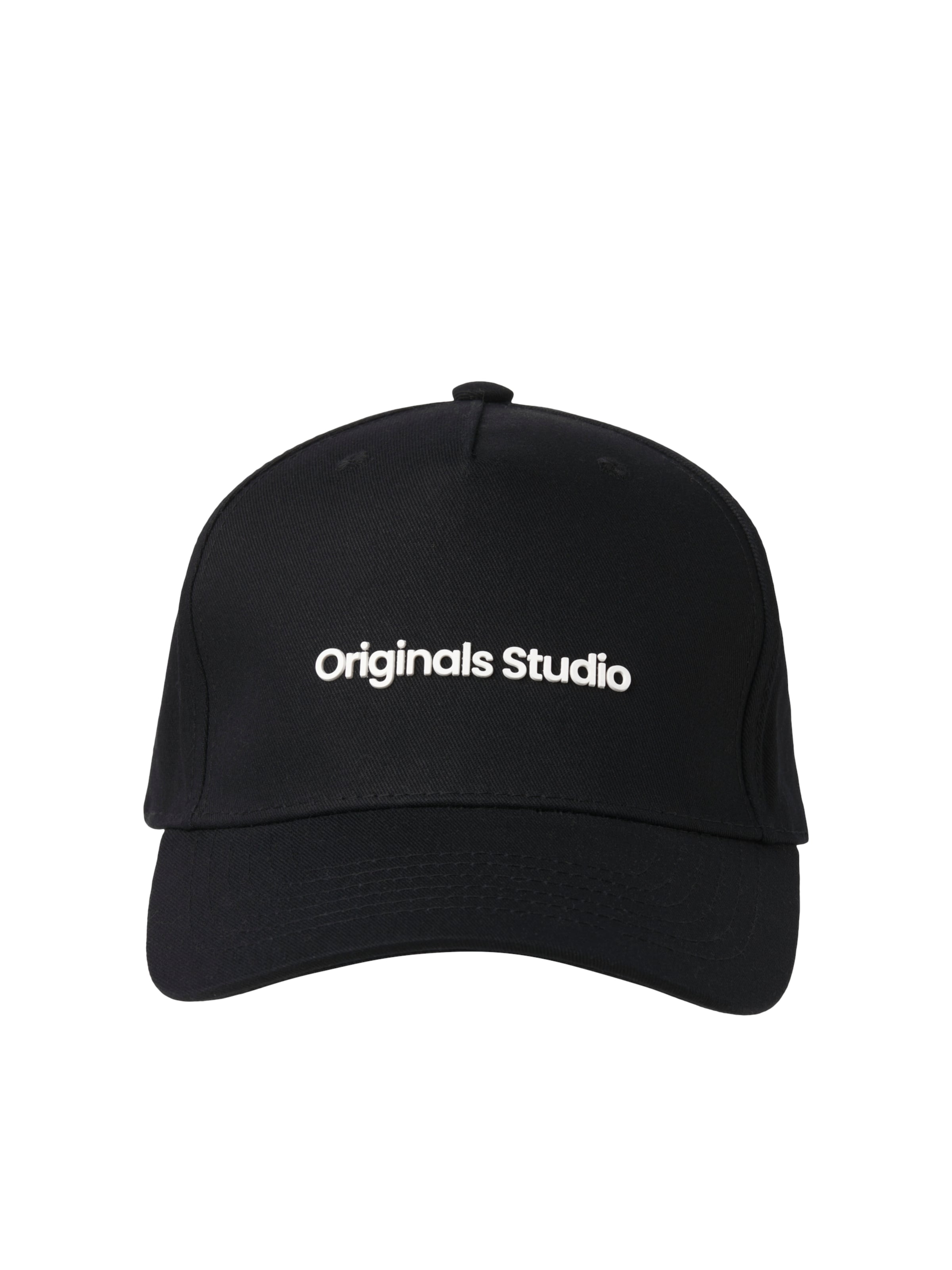 JACK & JONES Cap 'JACVESTERBRO' in Black: front