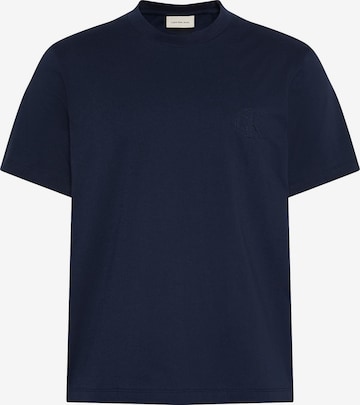 T-Shirt Calvin Klein Jeans en bleu : devant