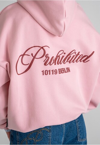Prohibited Sweatshirt 'Hometown' in Pink