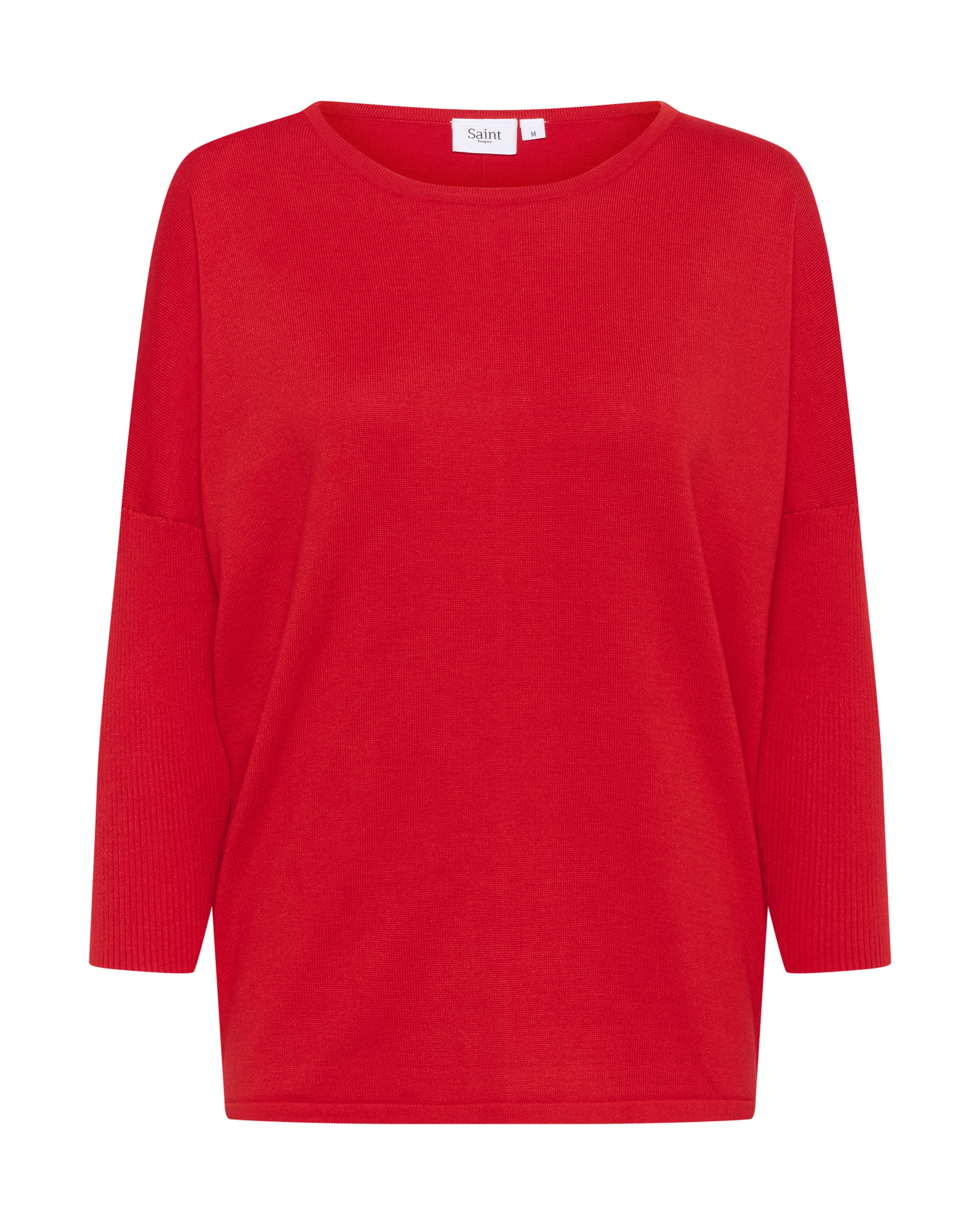SAINT TROPEZ Sveter 'Mila' - Červená: predná strana