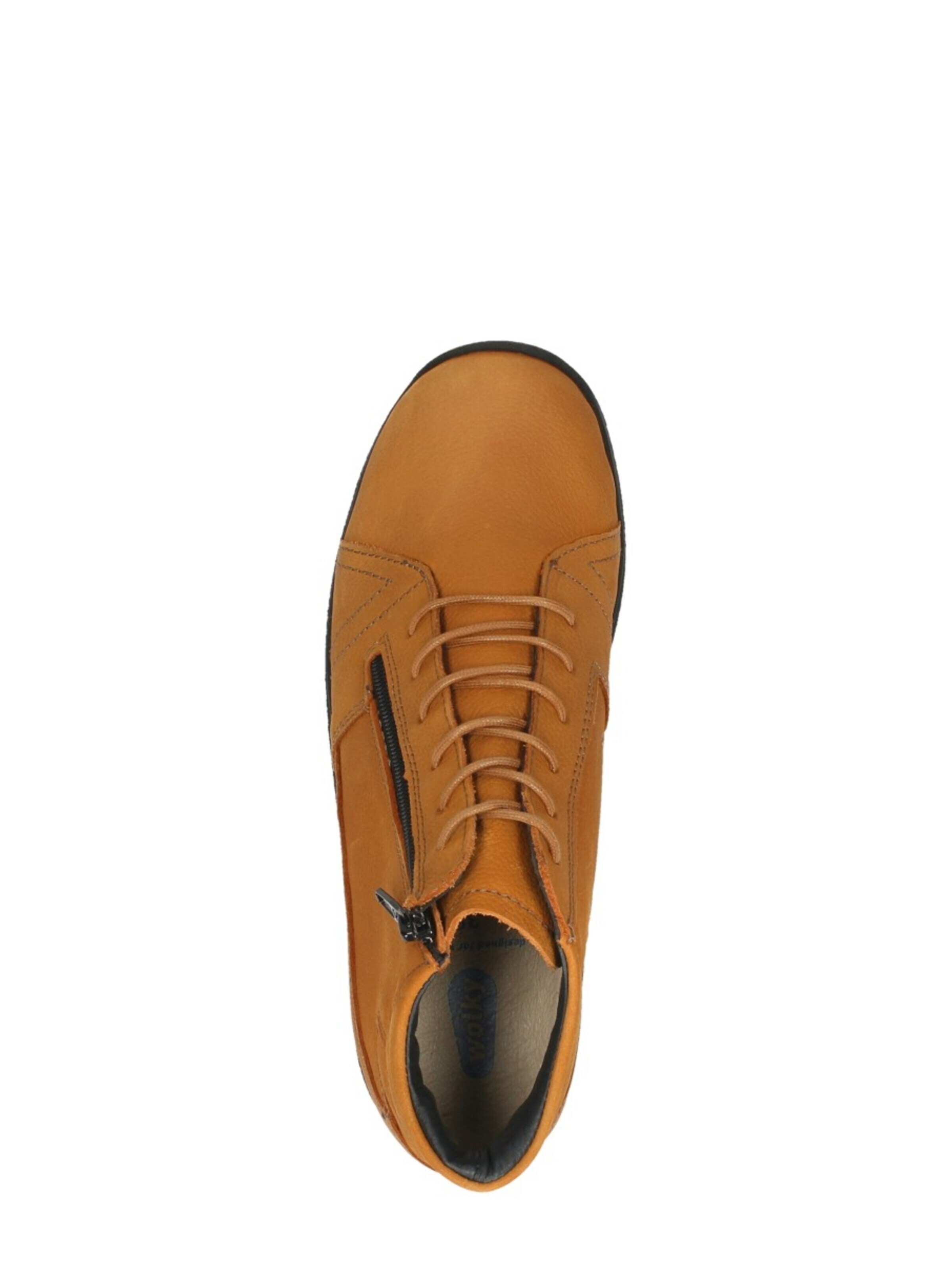 Wolky Lace-up shoe 'Why' in Yellow